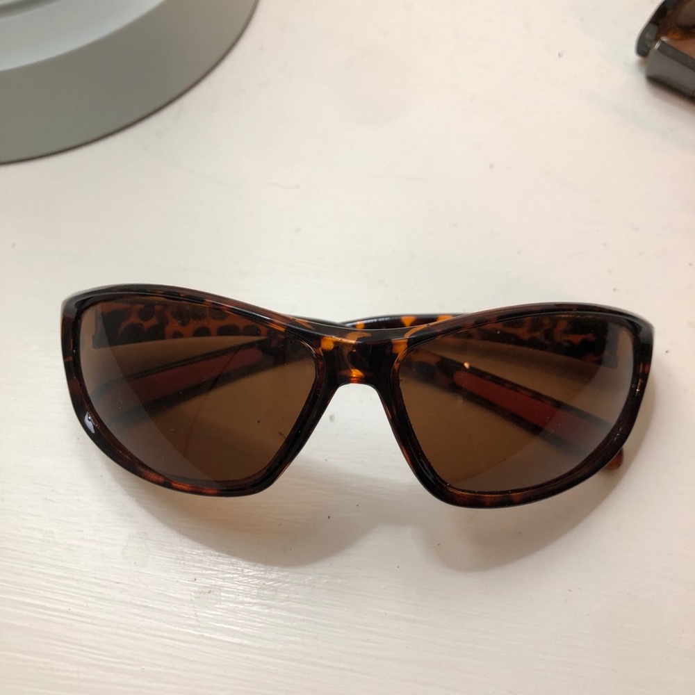 Brown and Black Sunglasses